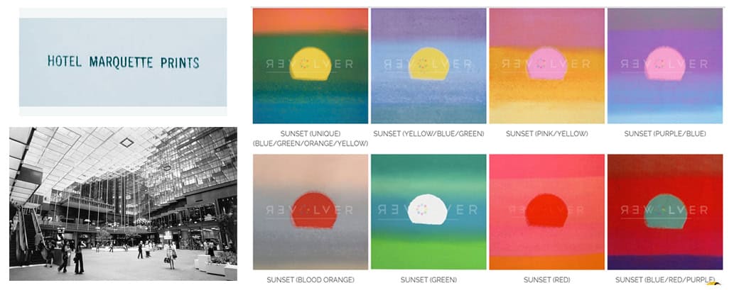 Marquette Sunset Prints, Revolver Gallery