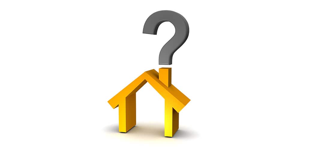 house question mark