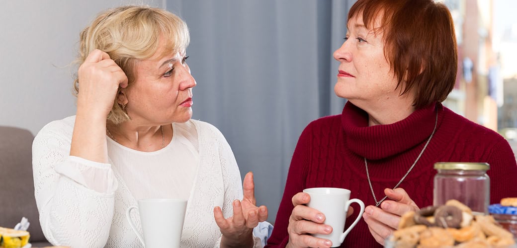 neighbors talking
