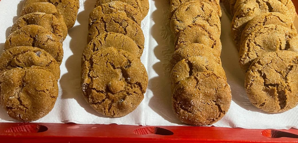 ginger chocolate cookies