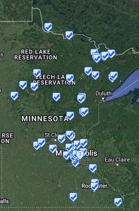 sauna map