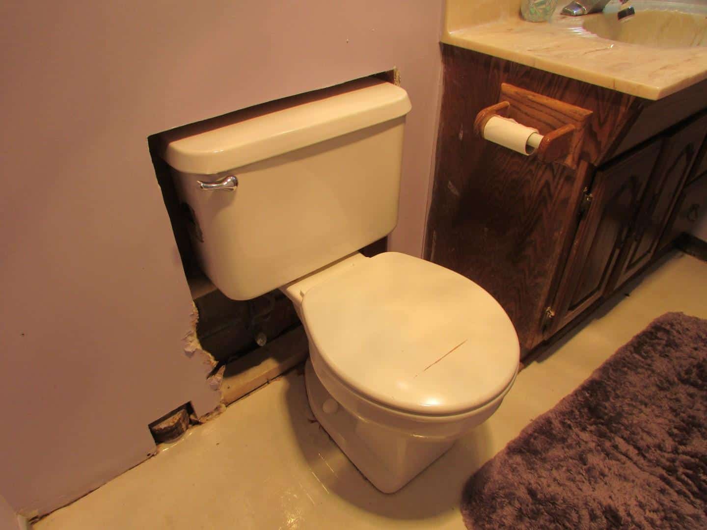 Toilet Setback