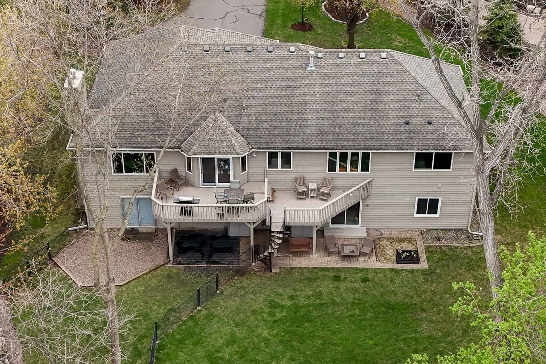 5857 Magnolia   Back Aerial Zoom