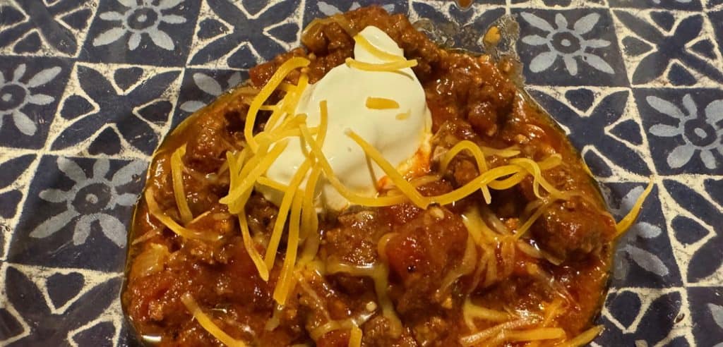 No Bean Chili