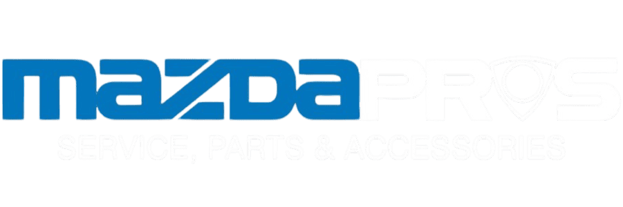 Mazda Pros Inc footer with service, parts, and accessories information.