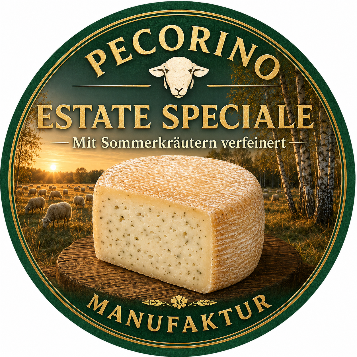 Pecorino Estate Speciale Mit Kräutern verfeinert