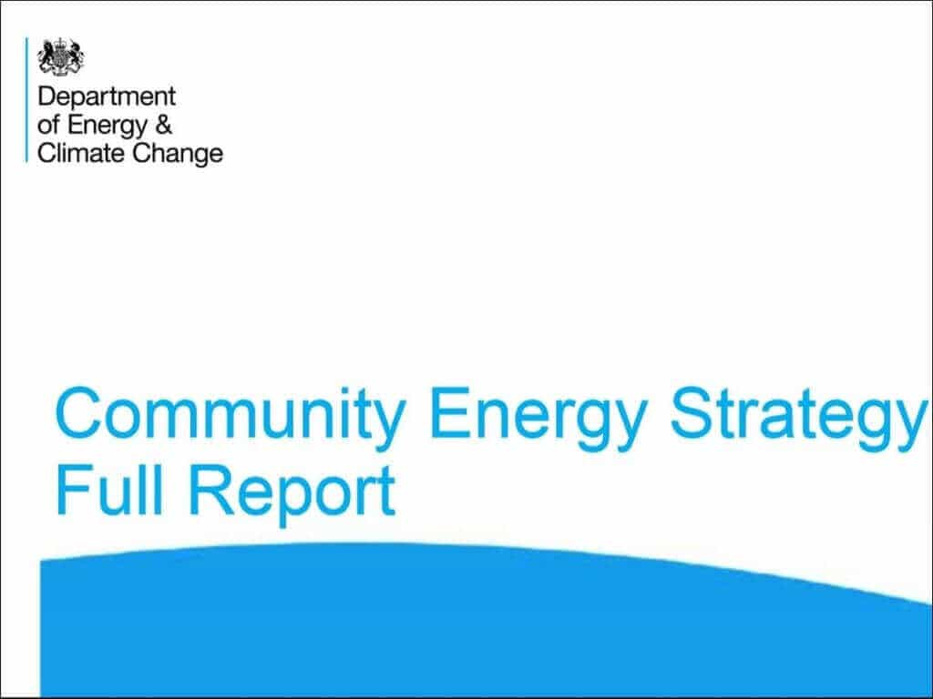 Government Community Energy Strategy