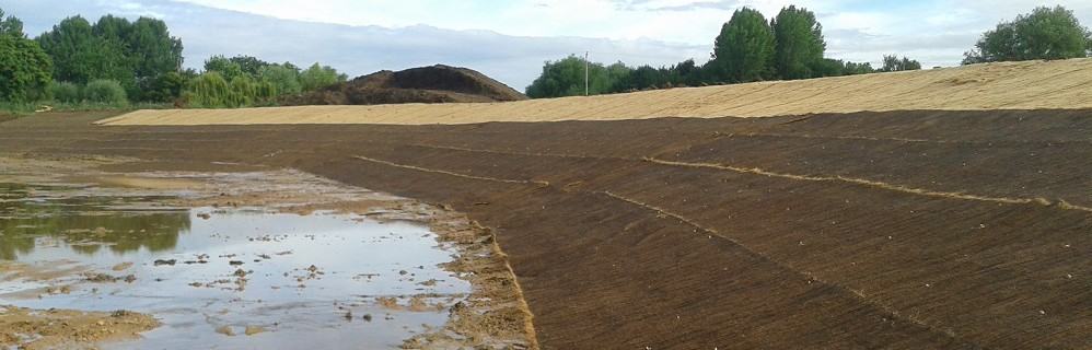 Renewables First - Erosion control measures for hydro inlet channel at Pershore Weir