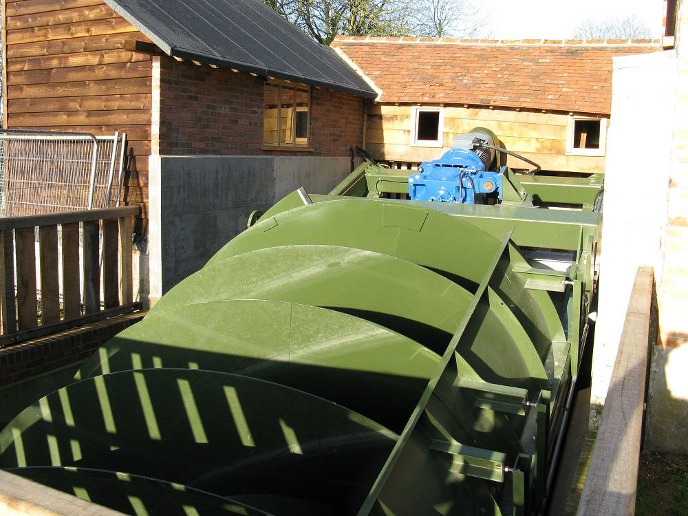Renewables First &ndash; WRE: Mapledurham MIll Archimedes Screw