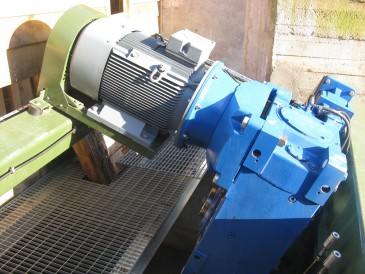 Mapledurham Watermill turbine
