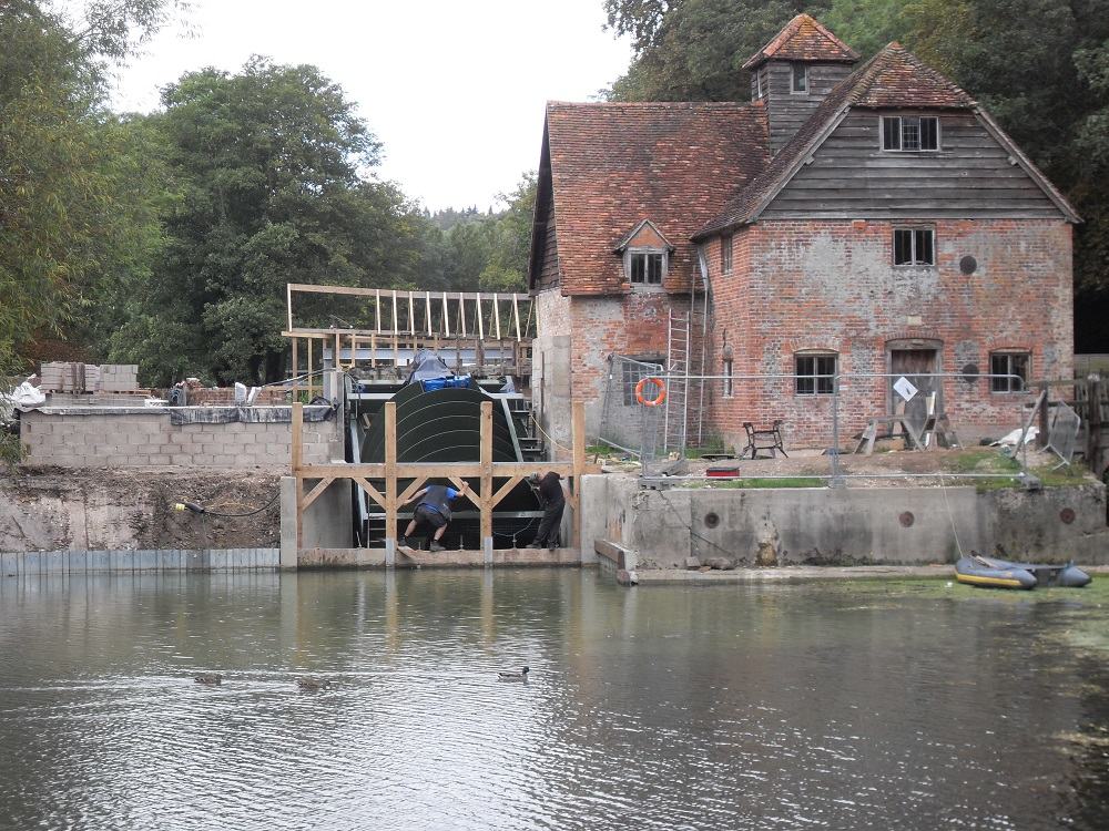 Mapledurham Mill: Archimedes Screw