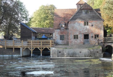Mapledurham Watermill turbine