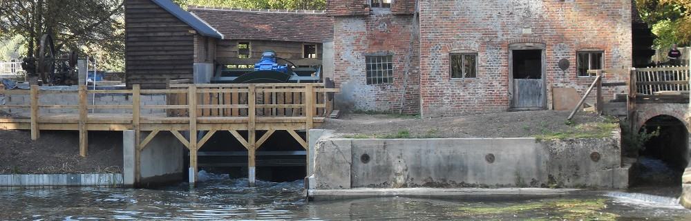 Mapledurham Watermill turbine