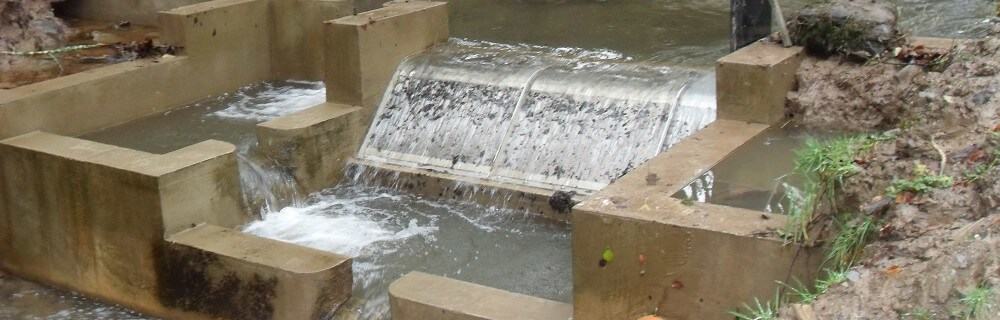 Miltons hydro scheme - Coanda screen for high head hydro scheme.