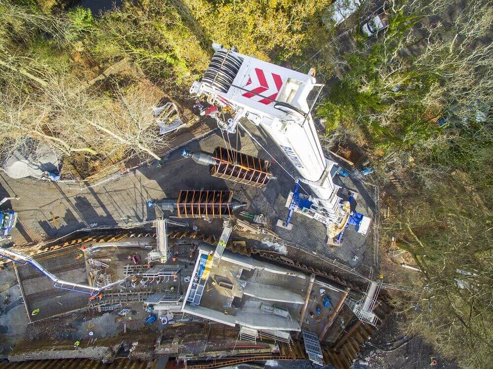 Radyr Weir Archimedes screws
