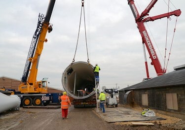 Hibaldstow Farm 500kw EWT wind turbine project