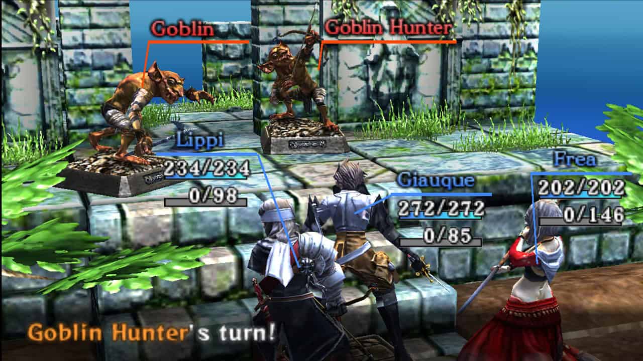An image showing a battle in Crimson Shroud