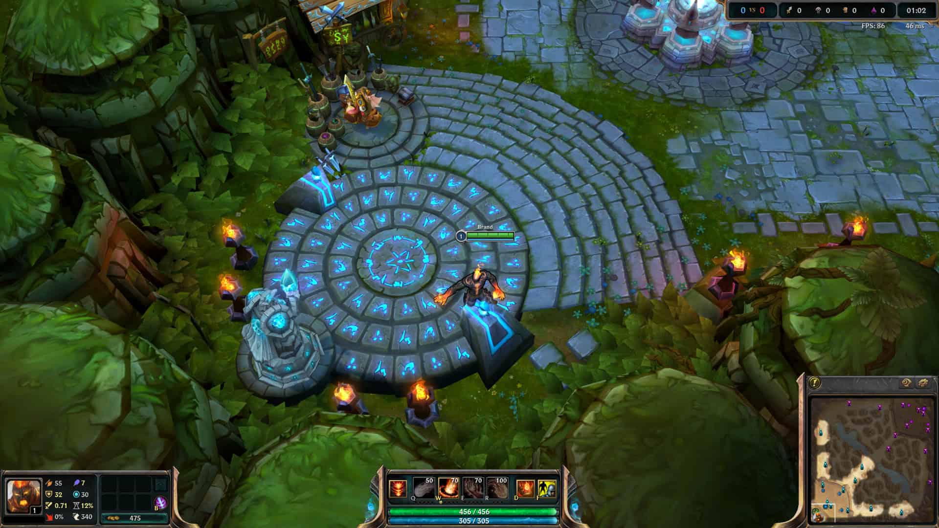 Brand in LoL Classic