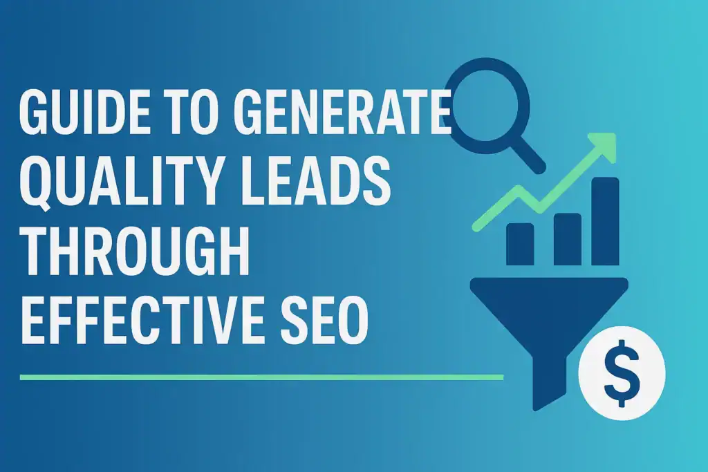 Guide to generate quality leads through effective SEO