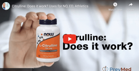 Citrulline: Does it work? Nitric Oxide NO, Erectile dysfunction.