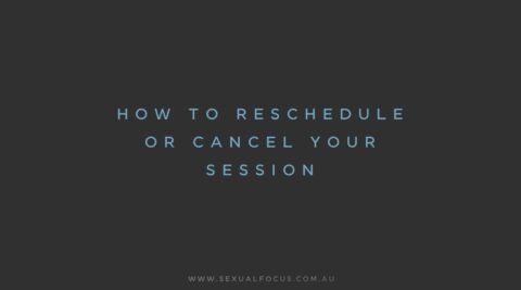 HOW TO CANCEL OR RESCHEDULE YOUR COUNSELLING SESSION