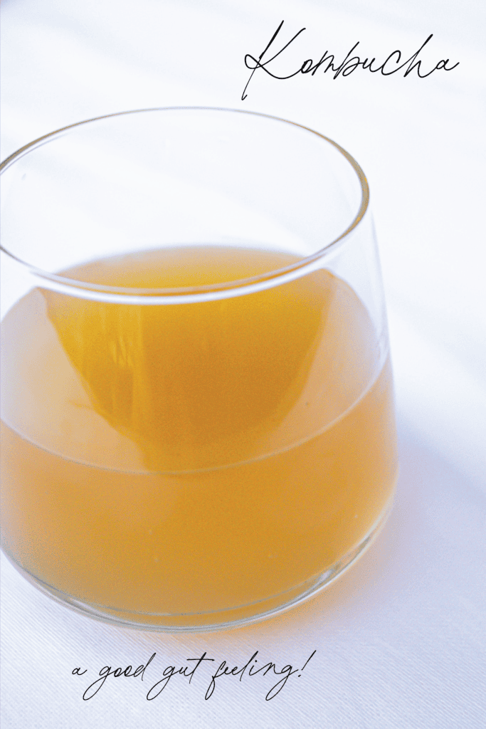 kombucha photo with text