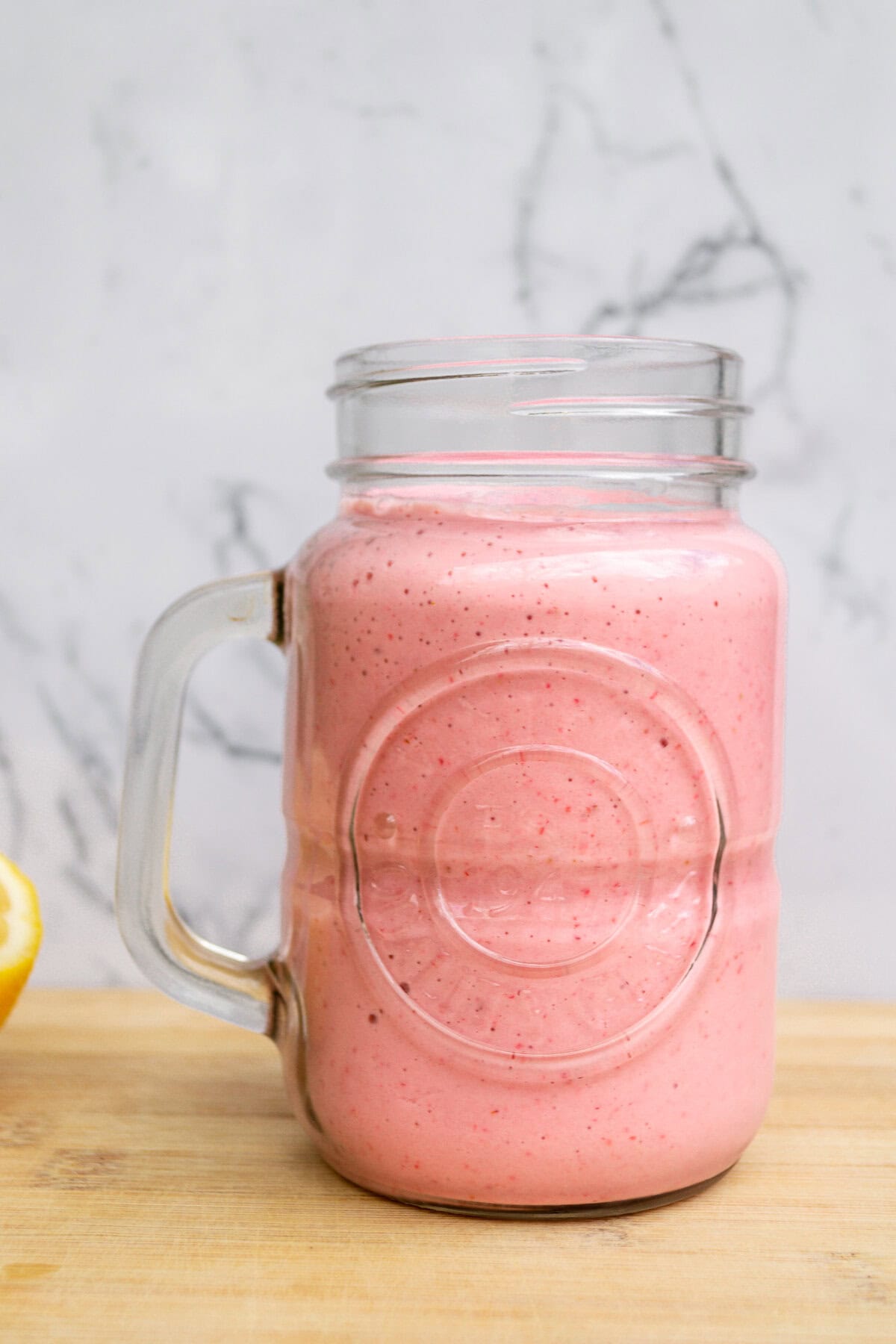 Strawberry and Lemon smoothie