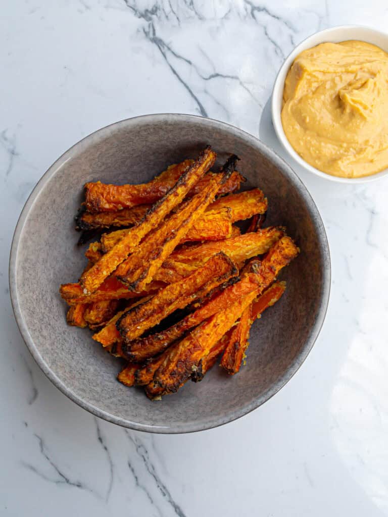 air fryer carrot fries