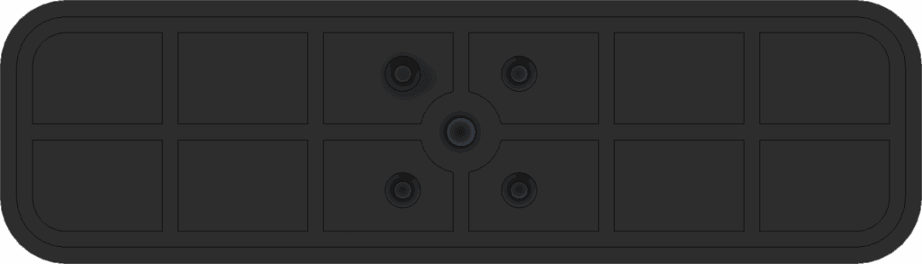 High-quality electronic component with multiple connection points for innovative tech solutions.