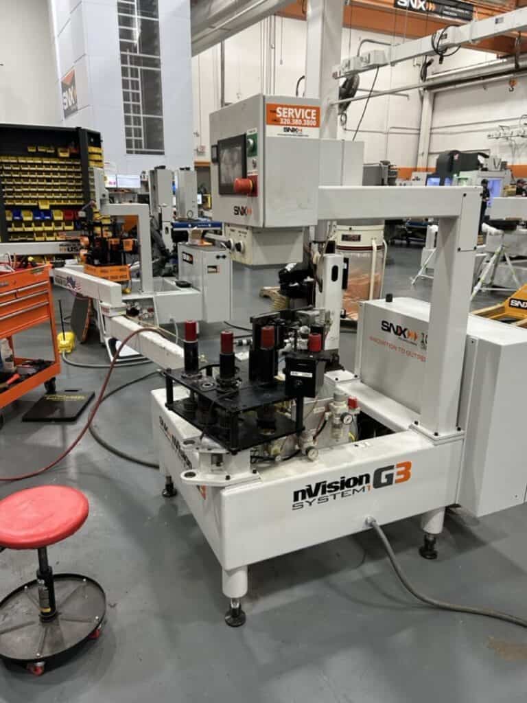 High-precision industrial automation equipment for manufacturing processes.