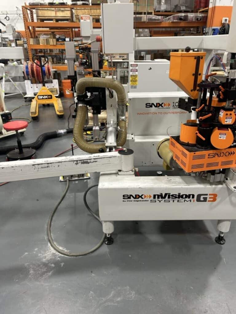High-tech industrial robotic machinery used in manufacturing automation.