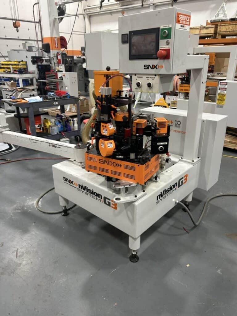 High-precision industrial machining equipment with advanced automation for manufacturing solutions.
