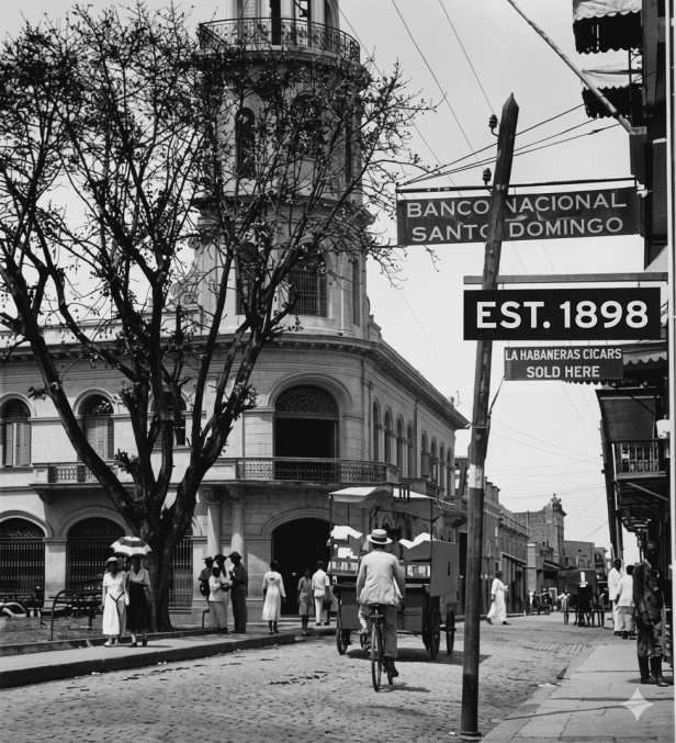 bicicleta en santo domingo 1917 calle el conde historia ciclismo republica dominicana