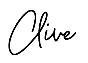 Clives Sign off
