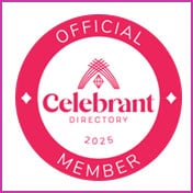 Official Celebrant Directory 2023 badge for Special Moments Celebrant.