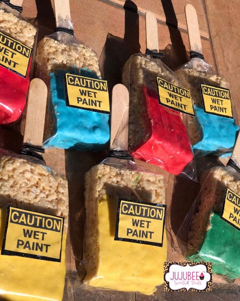 Caution Wet Paint
