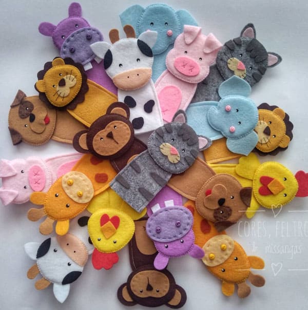 Felt Finger Puppets
