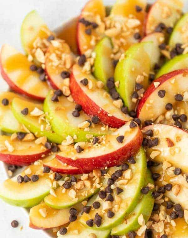Caramel Apple Nachos