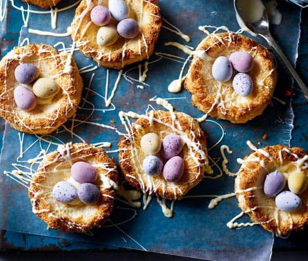 Coconut Macaroon Nests
