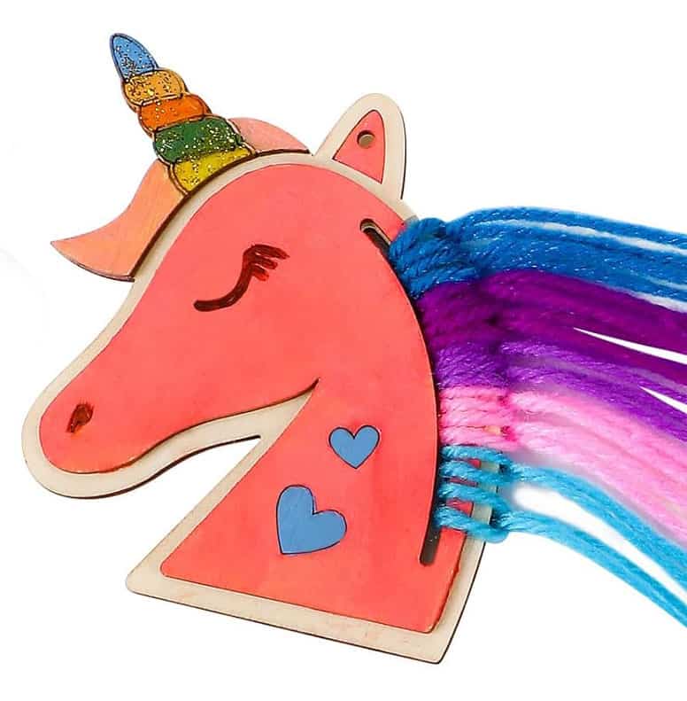 Make Your Own Hair Unicorn Magnet