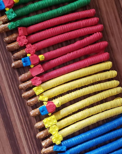 Lego-Themed Pretzels