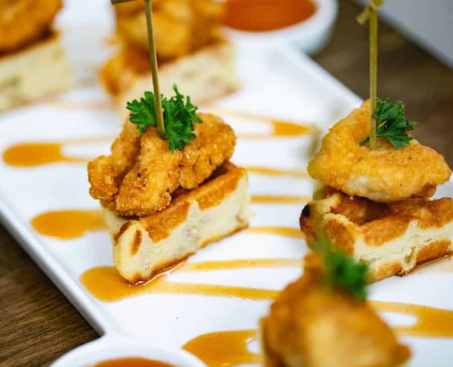 Chicken & Waffle Bites