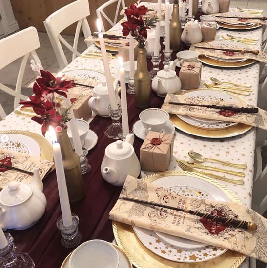 Harry Potter Christmas Tea