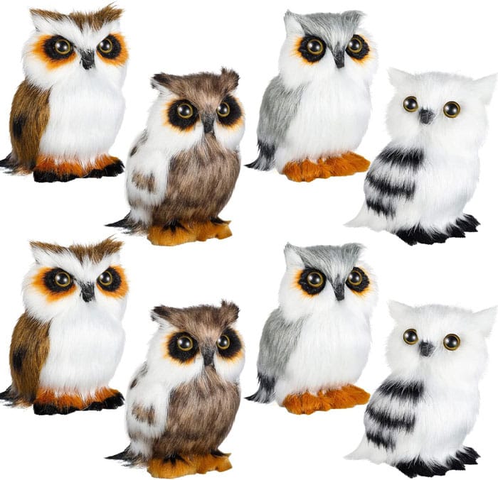 Mini Stuffed Owl