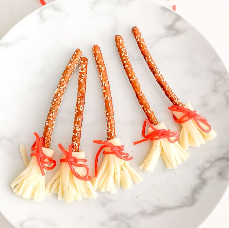 DIY Broomstick Snacks for Your Witch or Wizard Party