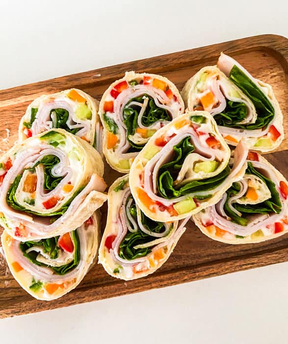 Turkey & Cheese Pinwheel Recipe for Easy Entertaining