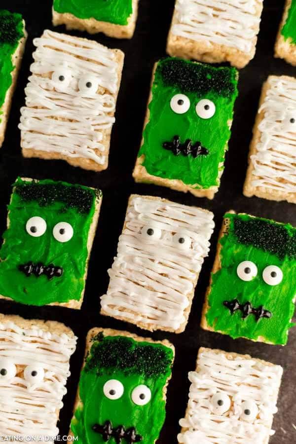 Halloween Rice Krispie Treats