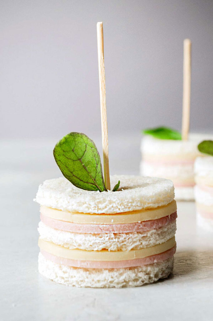 Ham & Cheese Tea Sandwiches