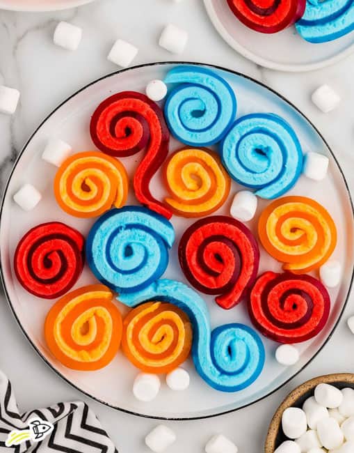 Jello Pinwheels