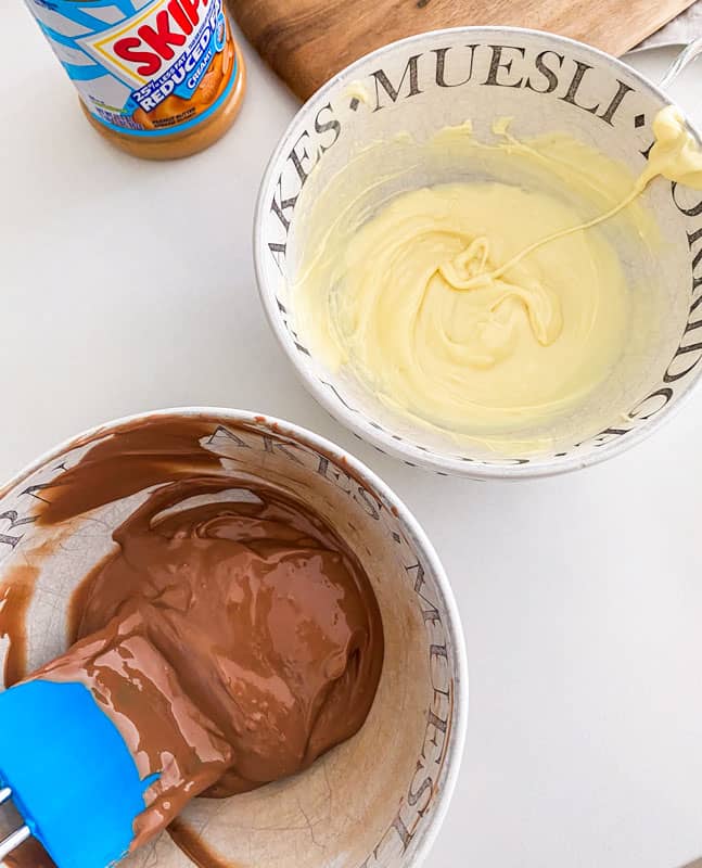 Melt the chocolate